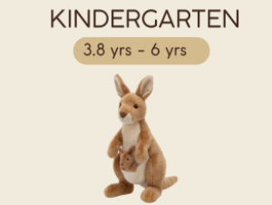 Kindergarten Wallaby Classroom | 3.8 yrs - 6 yrs