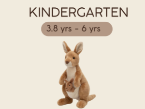 Kindergarten Wallaby Classroom | 3.8 yrs - 6 yrs